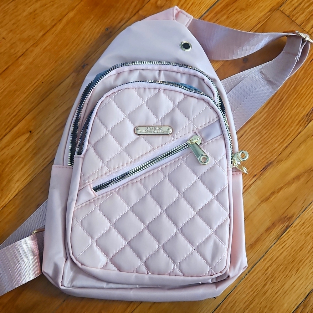 Blush pink Sling bag